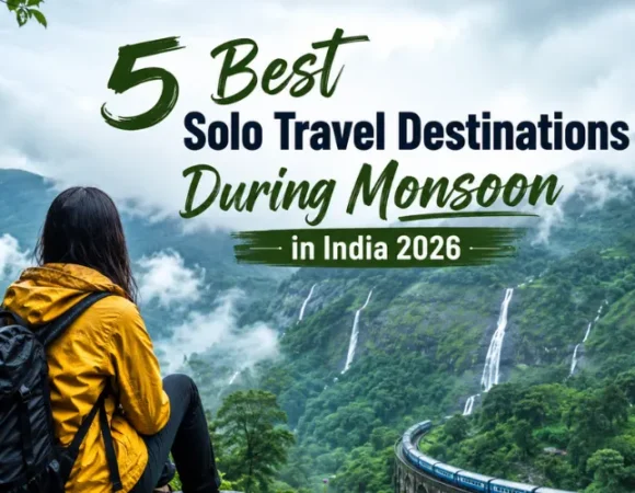 5 Best Solo Travel Destinations During Monsoon in India 2026