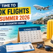 Book flights for summer 2026