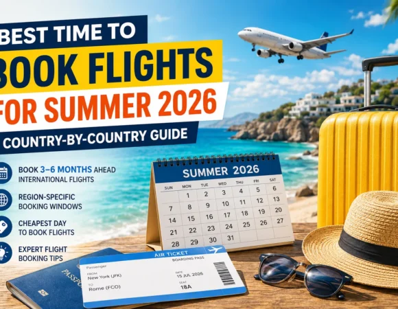 Best Time to Book Flights for Summer 2026: Country-by-Country Guide