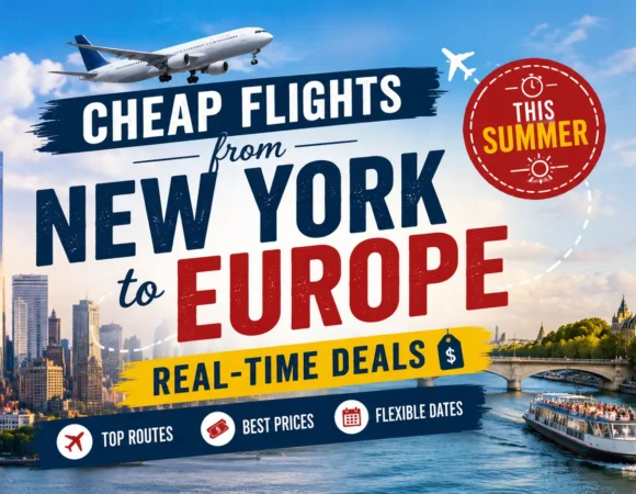 Cheap Flights From New York To Europe This Summer: Real-Time Deals And Money-Saving Tips 