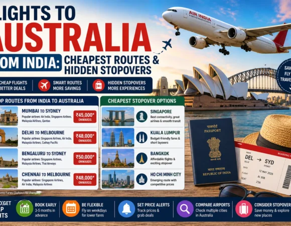 Flights to Australia from India: Cheapest Routes & Hidden Stopovers