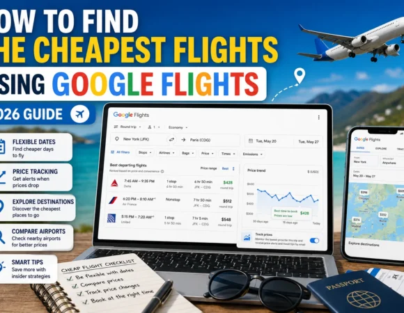 How to Find the Cheapest Flights Using Google Flights (2026 Guide)