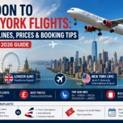 London to New York flight guide