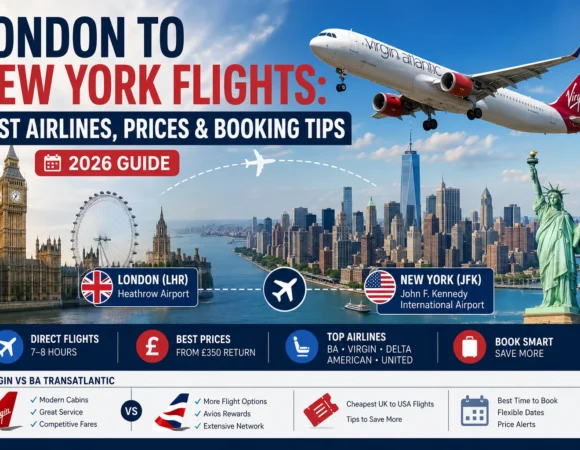 London to New York Flights: Best Airlines, Prices & Booking Tips (2026)