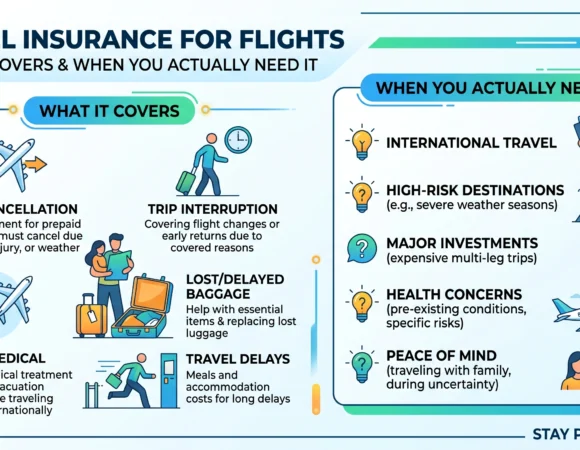 Travel Insurance for Flights: What It Covers and When You Actually Need It